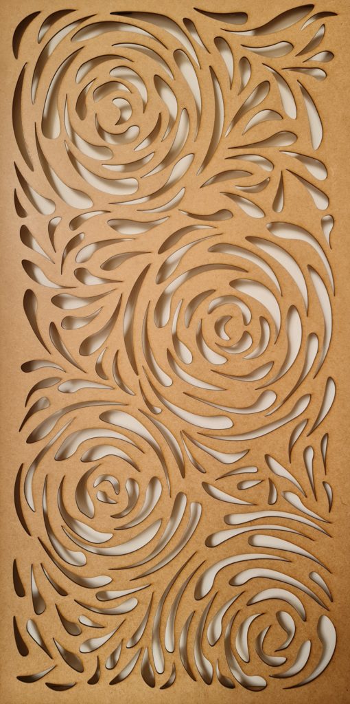 Ripple Rose Deco Wall Screen