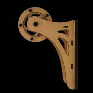Retro Pully Wall Bracket