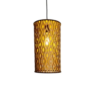 Wave Tube Lantern Pendant Light