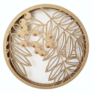 Berry Round Wall Deco