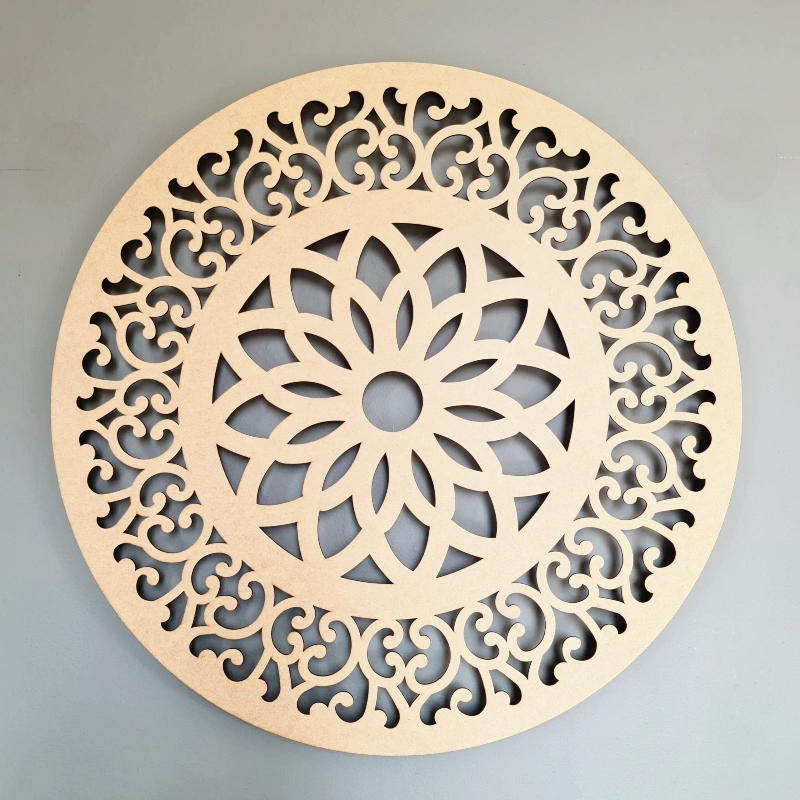 Fleurette Round Wall Deco