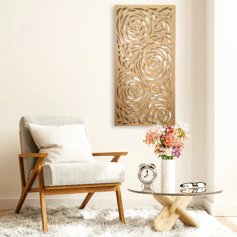 Ripple Rose Deco Wall Screen - Image 2