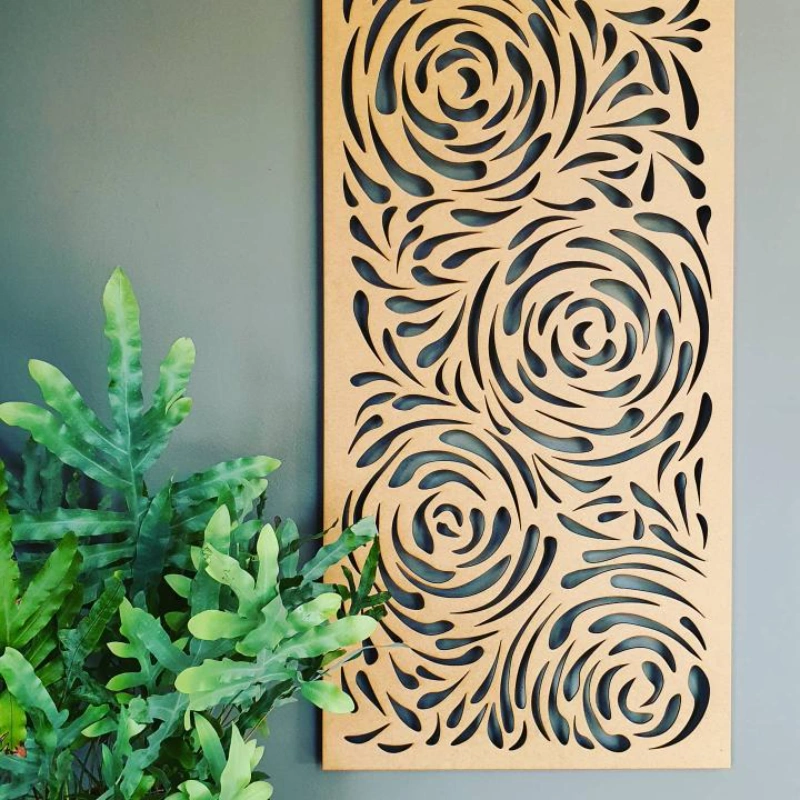 Ripple Rose Deco Wall Screen - Image 3